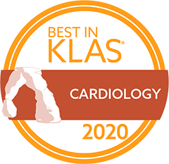klas 2020 best in cardiology logo