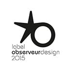 Βραβείο label observeur design 2015