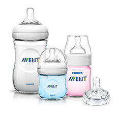 Σειρά μπιμπερό Philips Avent Natural με θηλές