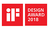 λογότυπο νικητή βραβείου IF Design 2018