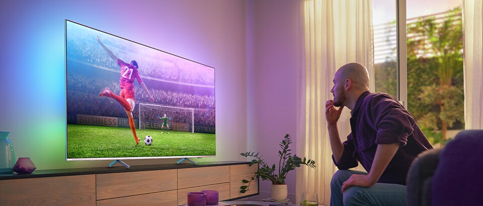 Τηλεόραση Philips Ambilight | Η καλύτερη τηλεόραση για ποδόσφαιρο, αθλητισμό