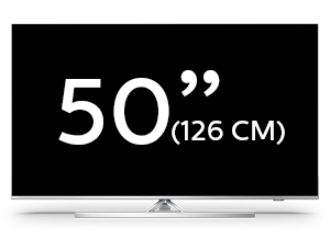 Τηλεόραση Android TV 4K UHD LED σειράς Philips Performance 50 ιντσών