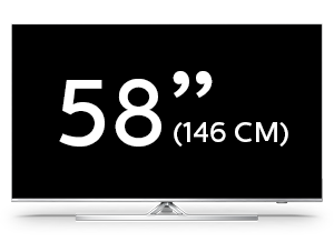 Τηλεόραση Android TV 4K UHD LED σειράς Philips Performance 58 ιντσών