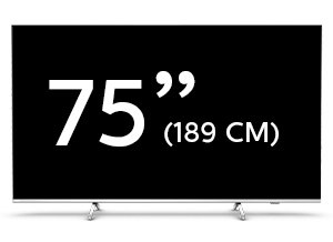 Τηλεόραση Android TV 4K UHD LED σειράς Philips Performance 75 ιντσών