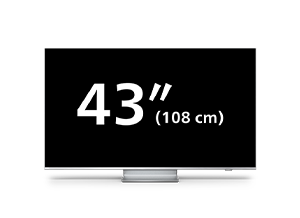 Τηλεόραση Android TV 4K UHD LED σειράς Philips the one 43 ιντσών