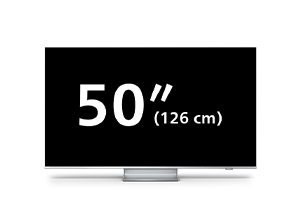 Τηλεόραση Android TV 4K UHD LED σειράς Philips the one 50 ιντσών