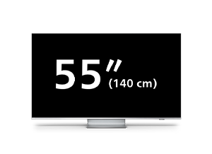 Τηλεόραση Android TV 4K UHD LED σειράς Philips the one 55 ιντσών